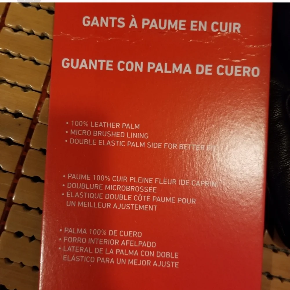 Spyder 100% leather palm gloves 1 PAIR pick medium - Picture 3 of 6